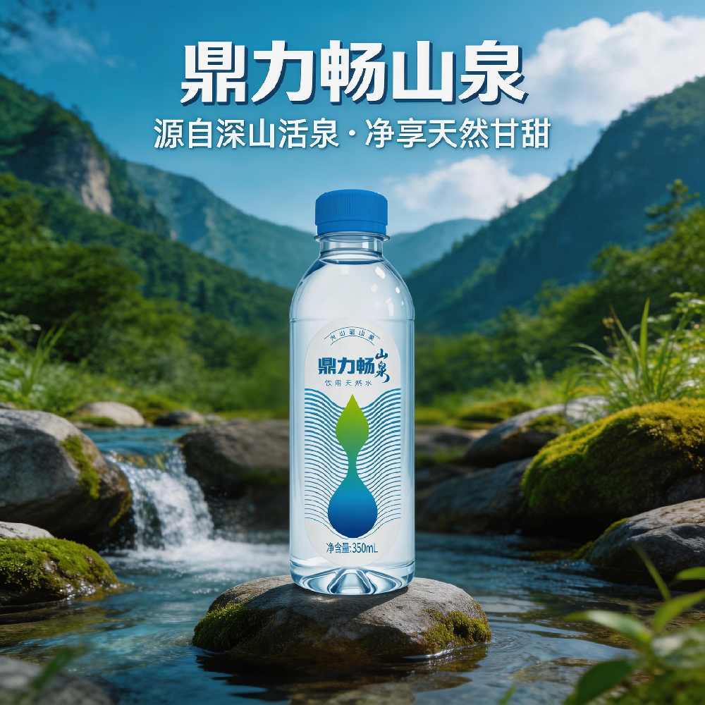 鼎力畅山泉水350ml