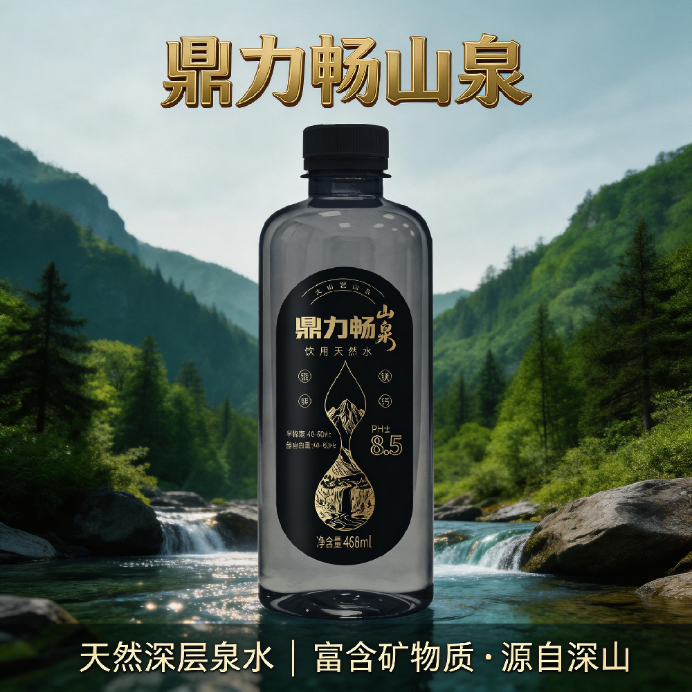 鼎力畅山泉水468ml(功能性定制水)