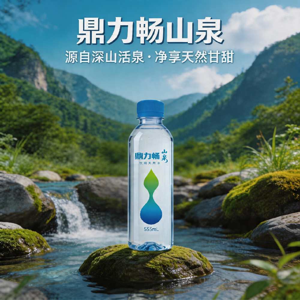 鼎力畅山泉水500ml